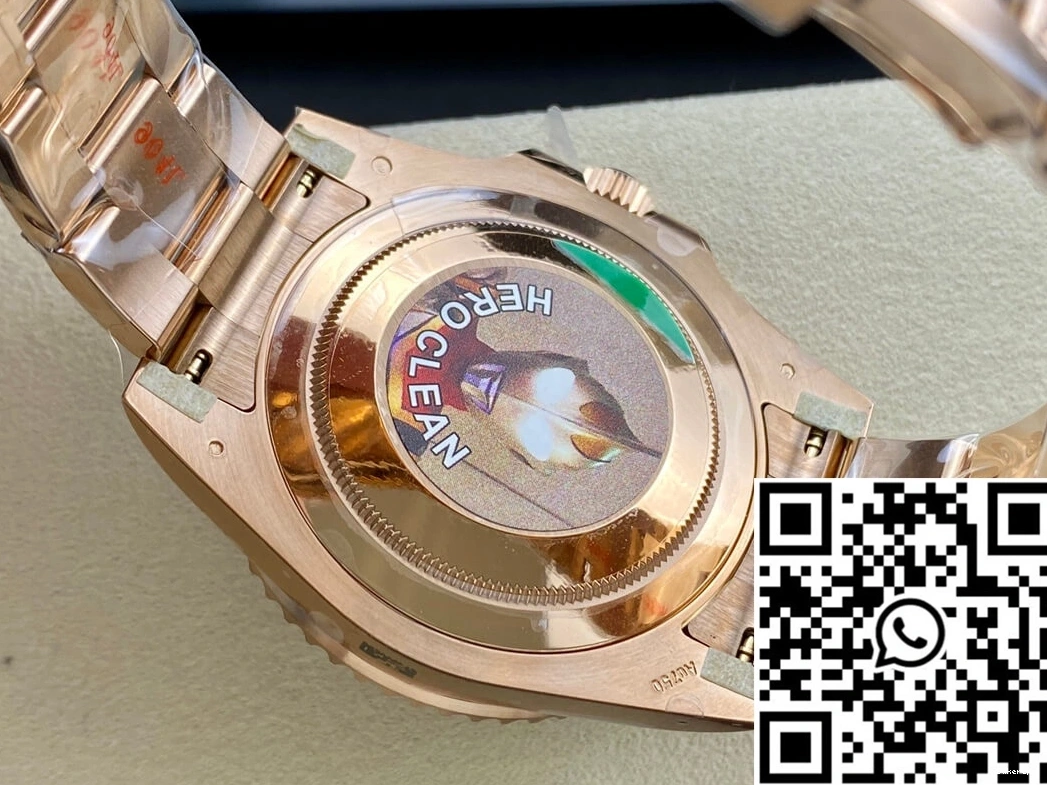 Master Gold Factory M126715CHNR-0001 Rolex MoistureWicking 1176 Rose Clean II GMT 0707
